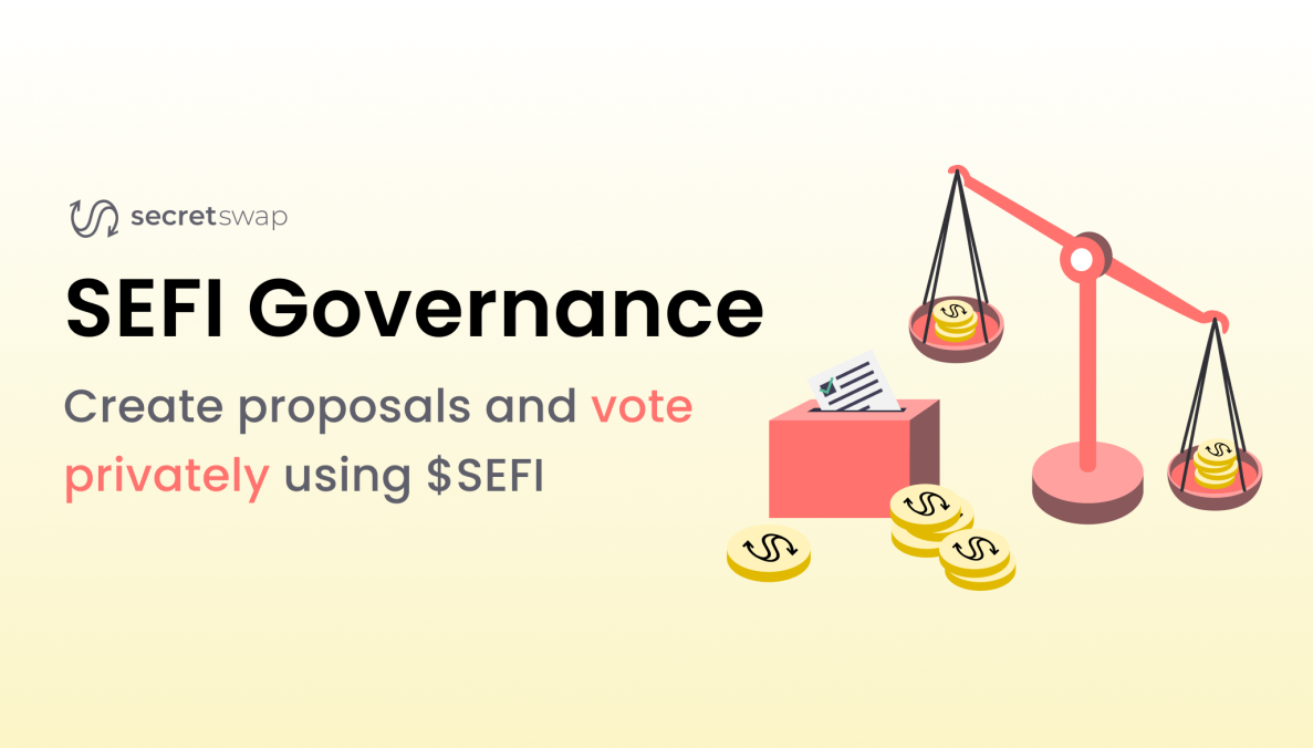 Last Week in Governance: Secret Network launches $SEFI, first private voting for on-chain governance, Biconomy raises $9M ahead of governance token launch, YGG moves toward DAO with 25M tokens sold out in 31 secs