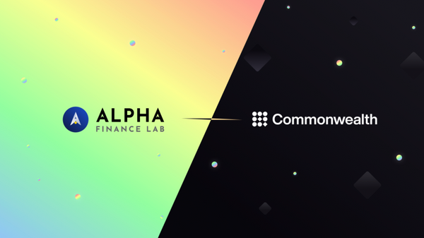 Commonwealth x Alpha Finance Lab Announce Partnership
