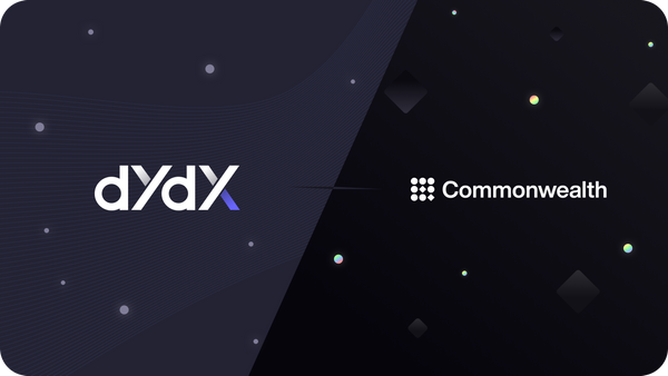 Announcing dYdX x Common Protocol