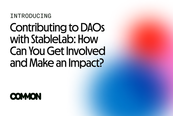 Contributing to DAOs with StableLab: How Can You Get Involved and Make an Impact?